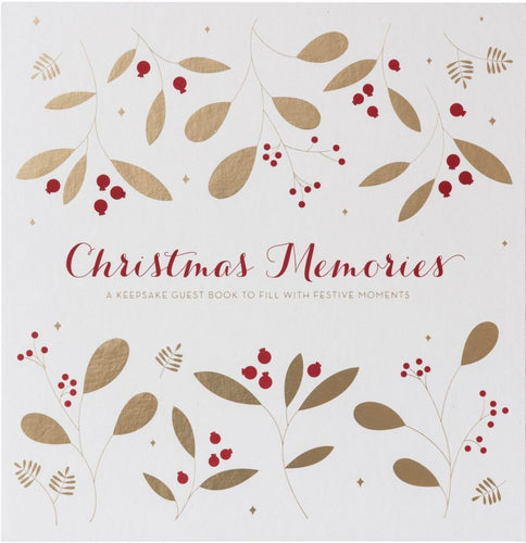 Christmas Memories - A Christmas Guest Book - Mandi at Home