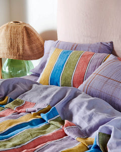 Majorca Stripe Linen Pillowcases - 2P Set - Mandi at Home