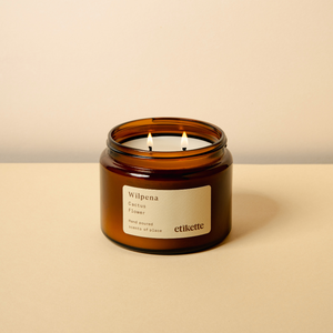 Cactus Flower - Wilpena Hand Poured Soy Wax Candle - Mandi at Home