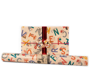 A Is For Kraft Wrapping Paper - Inky Co - Mandi at Home