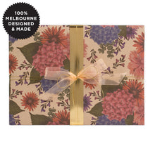 Load image into Gallery viewer, Hydrangea Posey Kraft Wrapping Paper - Inky Co - Mandi at Home
