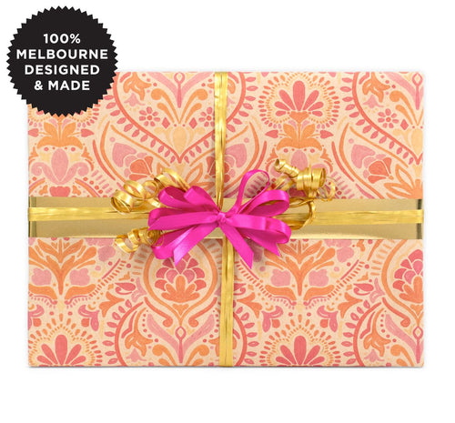 Jasmine Sunrise Wrapping Paper - Inky Co - Mandi at Home