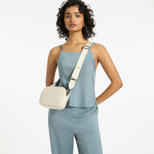 Load image into Gallery viewer, Plunder with Webbed Strap Crossbody Bag - Chalk - Mandi at Home