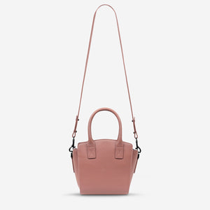 Worst Behind Us Women's Dusty Rose Leather Bag - Mandi at Home