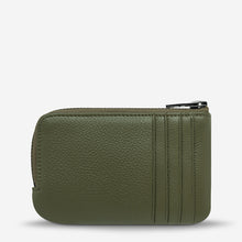 Load image into Gallery viewer, Left Behind Khaki Leather Pouch - Mandi at Home