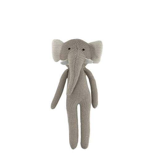 Knitted Elephant Rattle - ES Kids - Mandi at Home
