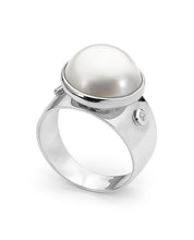 Load image into Gallery viewer, Mabe Sterling Silver and Cubic Zirconia Ring - Mandi &amp; Co - Mandi at Home