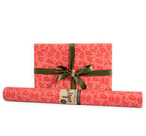Yule Forest Red Wrapping Paper - Inky Co - Mandi at Home