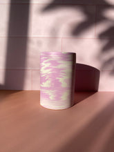 Load image into Gallery viewer, Marbled Round Vase - Lilac Dreams - Kassy King - Mandi at Home