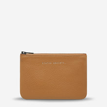 Load image into Gallery viewer, Change It All Tan Leather Pouch - Status Anxiety - Mandi at Home