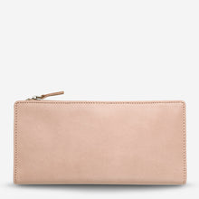 Load image into Gallery viewer, Dakota Women&#39;s Dusty Pink Leather Wallet - Mandi at Home