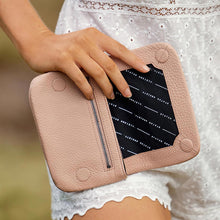 Load image into Gallery viewer, Impermanent Women&#39;s Dusty Pink Leather Wallet - Mandi at Home