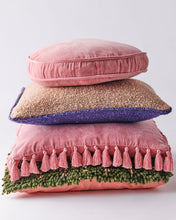 Load image into Gallery viewer, Peach Fuzz Square Boucle Cushion - Mandi at Home