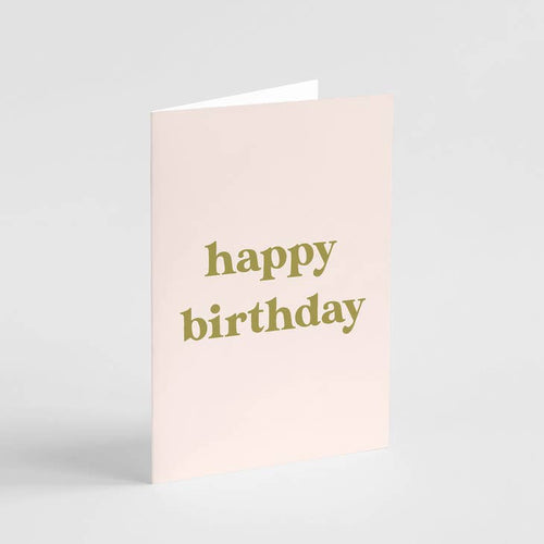 Retro Happy Birthday Card - Greeting Card - Popsy Press - Mandi at Home