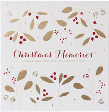 Load image into Gallery viewer, Christmas Memories - A Christmas Guest Book - Mandi at Home