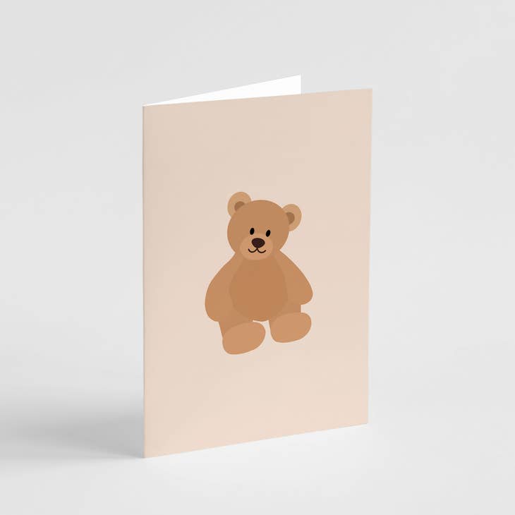 Teddy Bear Card - Popsy Press - Mandi at Home
