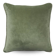 Load image into Gallery viewer, Classic Velvet Cushion Cover - Pistachio - Canvas + Sasson - Mandi at Home