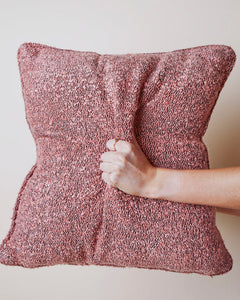 Coconute Ice Square Boucle Cushion - Mandi at Home
