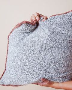 Coconute Ice Square Boucle Cushion - Mandi at Home
