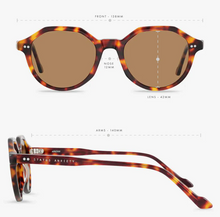 Load image into Gallery viewer, Apathy Sunglasses - Brown Tort- Status Anxiety - Mandi at Home