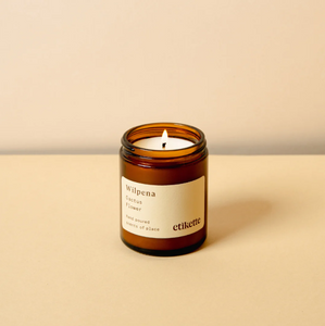 Etikette 'Cactus Flower - Mount Lawley' Hand Poured Soy Wax Candle - Mandi at Home