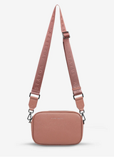 Load image into Gallery viewer, Plunder with Webbed Strap Cross Body Bag - Dusty Pink - Status Anxiety - Mandi at Home