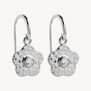 Forget-M-Not Sterling Silver Drop Earrings - Najo - Mandi at Home