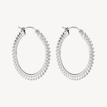 Load image into Gallery viewer, Radiance Hoop Sterling Silver Earring - Najo - Mandi at Home