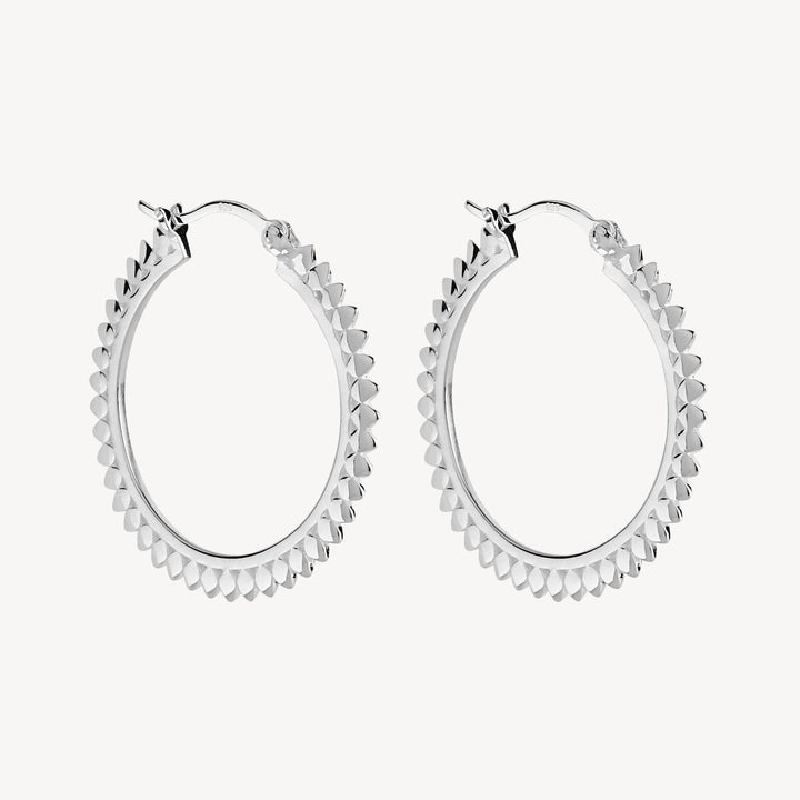 Radiance Hoop Sterling Silver Earring - Najo - Mandi at Home