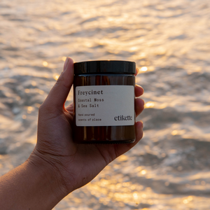 Coastal Moss and Sea Salt - Freycinet Hand Poured Soy Wax Candle - Mandi at Home