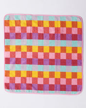 Load image into Gallery viewer, Sherbet Tartan Terry Baby Towel - Kip &amp; Co - Mandi at Home