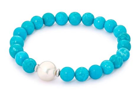 Leola Bracelet - Howlite - Mandi and Co