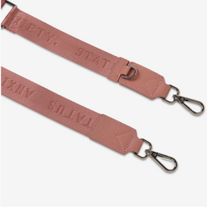Lucky Escape Dusty Rose Webbed Strap - Status Anxiety - Mandi at Home