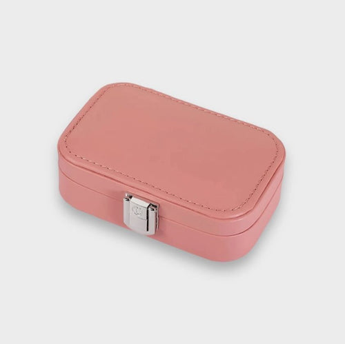 Mini Rectangle Jewellery Box - Pink