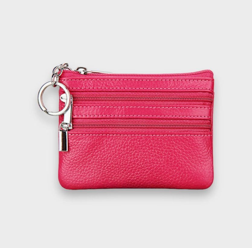 Small Zip Purse - Pink