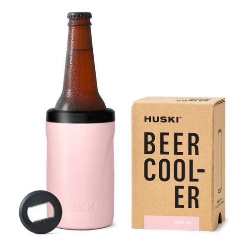Huski Beer Cooler 2.0 - Powder Pink - Mandi at Home
