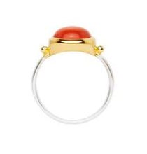 Load image into Gallery viewer, NAJO - Garland Two-Tone Red Onyx Ring - Medium