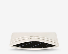 Load image into Gallery viewer, Together For Now Women&#39;s Chalk Leather Card Wallet - Mandi at Home