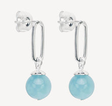 Load image into Gallery viewer, Ulysses Aquamarine Earrings - Najo - Mandi at Home
