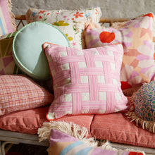 Load image into Gallery viewer, Biggs Cotton Cushion - Dahlia - Sage and Clare - Mandi at Home