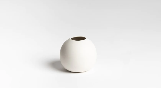 Harmie Vase Boban White - NED collections - Mandi at Home