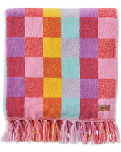 Load image into Gallery viewer, Sherbet Tartan Terry Beach/Bath Sheet Towel - Kip &amp; Co - Mandi at Home