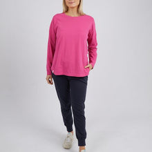 Load image into Gallery viewer, Society Long Sleeve Tee - Raspberry Sorbet - Elm Lifestyle - Mandi at Home