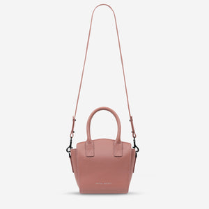 Worst Behind Us Women's Dusty Rose Leather Bag - Status Anxiety - Mandi at Home