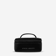 Load image into Gallery viewer, Heartbreaker Black Leather Jewellery Case - Status Anxiety - Mandi at Home