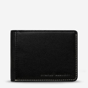 Ethan Leather Wallet - Black - Status Anxiety - Mandi at Home