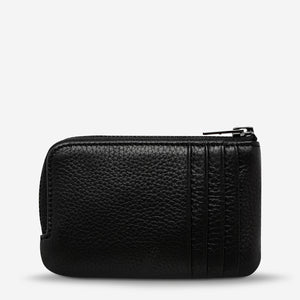 Left Behind Black Leather Pouch - Mandi at Home