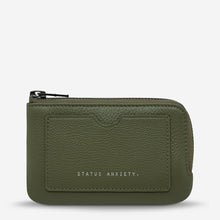 Load image into Gallery viewer, Left Behind Khaki Leather Pouch - Status Ansiety - Mandi at Home