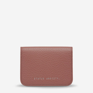 Miles Away Leather Wallet - Dusty Rose - Status Anxiety - Mandi at Home