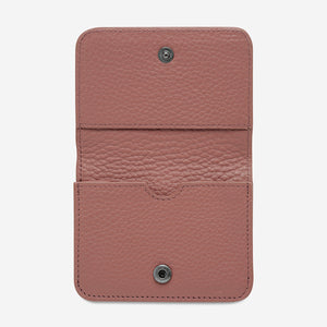 Miles Away Leather Wallet - Dusty Rose - Mandi at Home